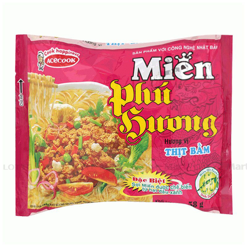 Miến Phú Hương Vị Thịt Bằm Gói 55g