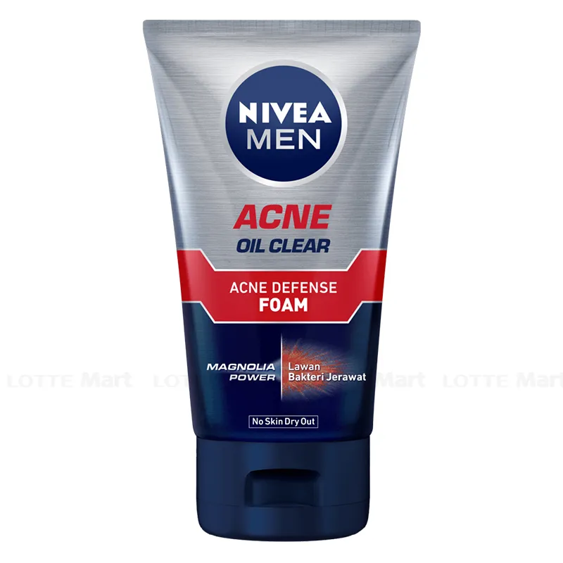 Sữa Rửa Mặt Nivea Men Ngăn Ngừa Mụn Kiểm Soát Chất Nhờn 100g