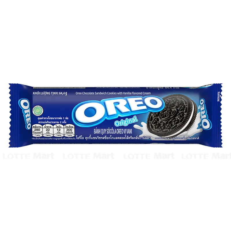 Bánh Oreo Nhân Kem Vani 64.4G