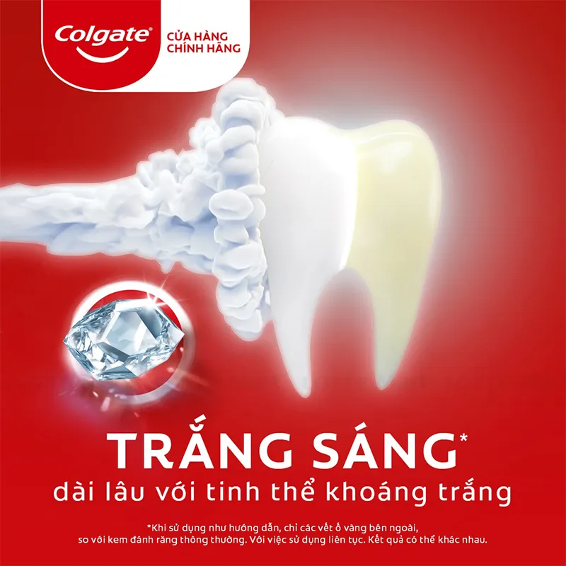 Kem Đánh Răng Colgate Optic White Enzyme Sáng Răng 80g