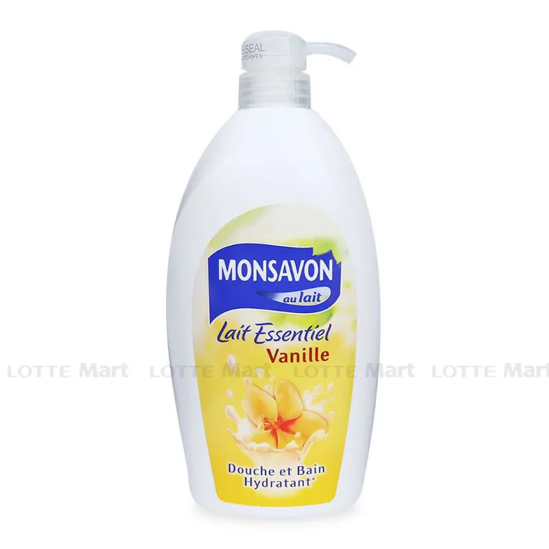 Sữa Tắm Monsavon Lait Essentiel Vanille Chai 1L