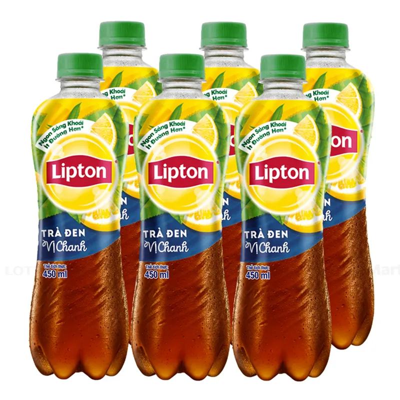 Tr Lipton En H Ng Chanh Th Ng Chai Ml