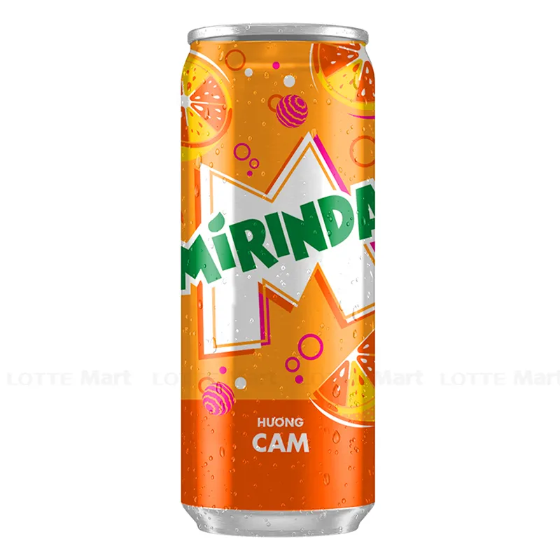 Nước Giải Khát Mirinda Cam Lon 320ml