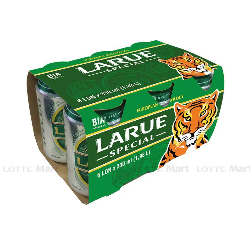 Lốc 6 Lon Bia Larue Special 330ml/Lon