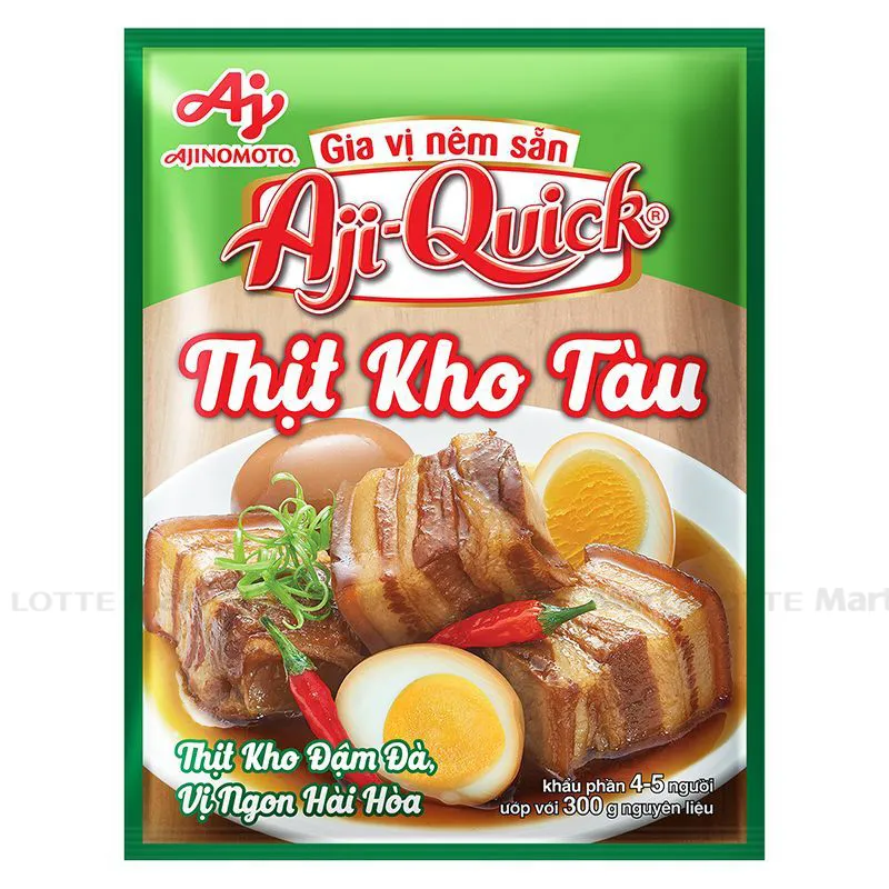 Aji Quick Thịt Kho Tàu - Bí Quyết Nấu Ăn Nhanh Chóng Và Ngon Miệng