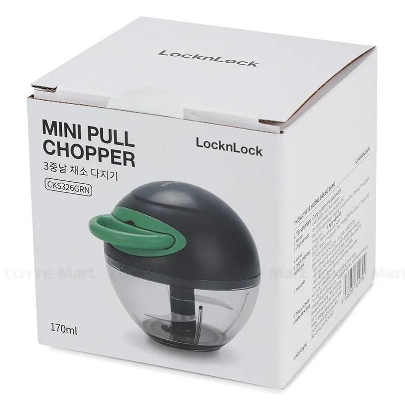 Dụng Cụ Băm Nhỏ Thực Phẩm Mini Lock&Lock CKS326GRN