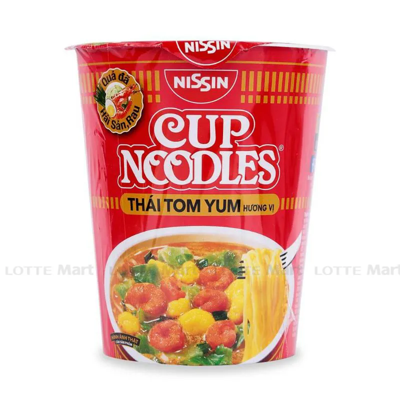 Mì Nissin Vị Thái Tôm Yum Ly 70g