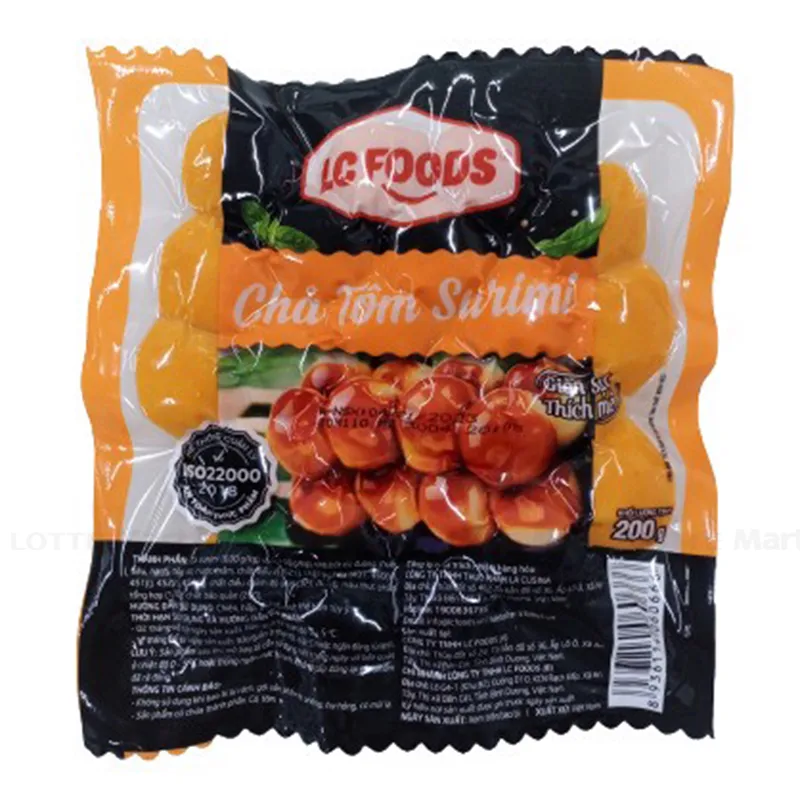 Chả tôm Surimi LC FOODS gói 200G