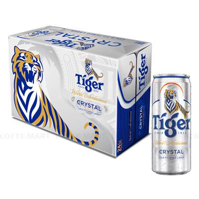 Bia Tiger Crystal 330ml X Thùng 24 Lon