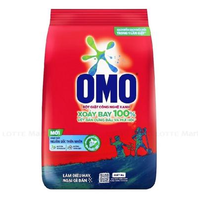 Bột Giặt Omo Sạch Bẩn Khử Mùi Công Nghệ Giặt Xanh 380g